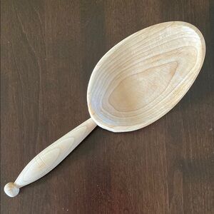 Colonial Williamsburg Maple Short Handle Spoon (NWOT)